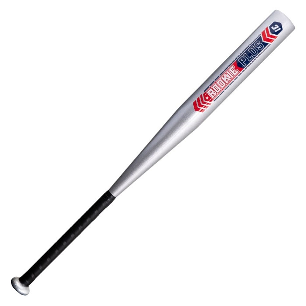 Star Sports Aluminum Baseball Bat Rookie Plus 33-inch Large 570g for Youth and Adults (Softball & Safety Ball Use)